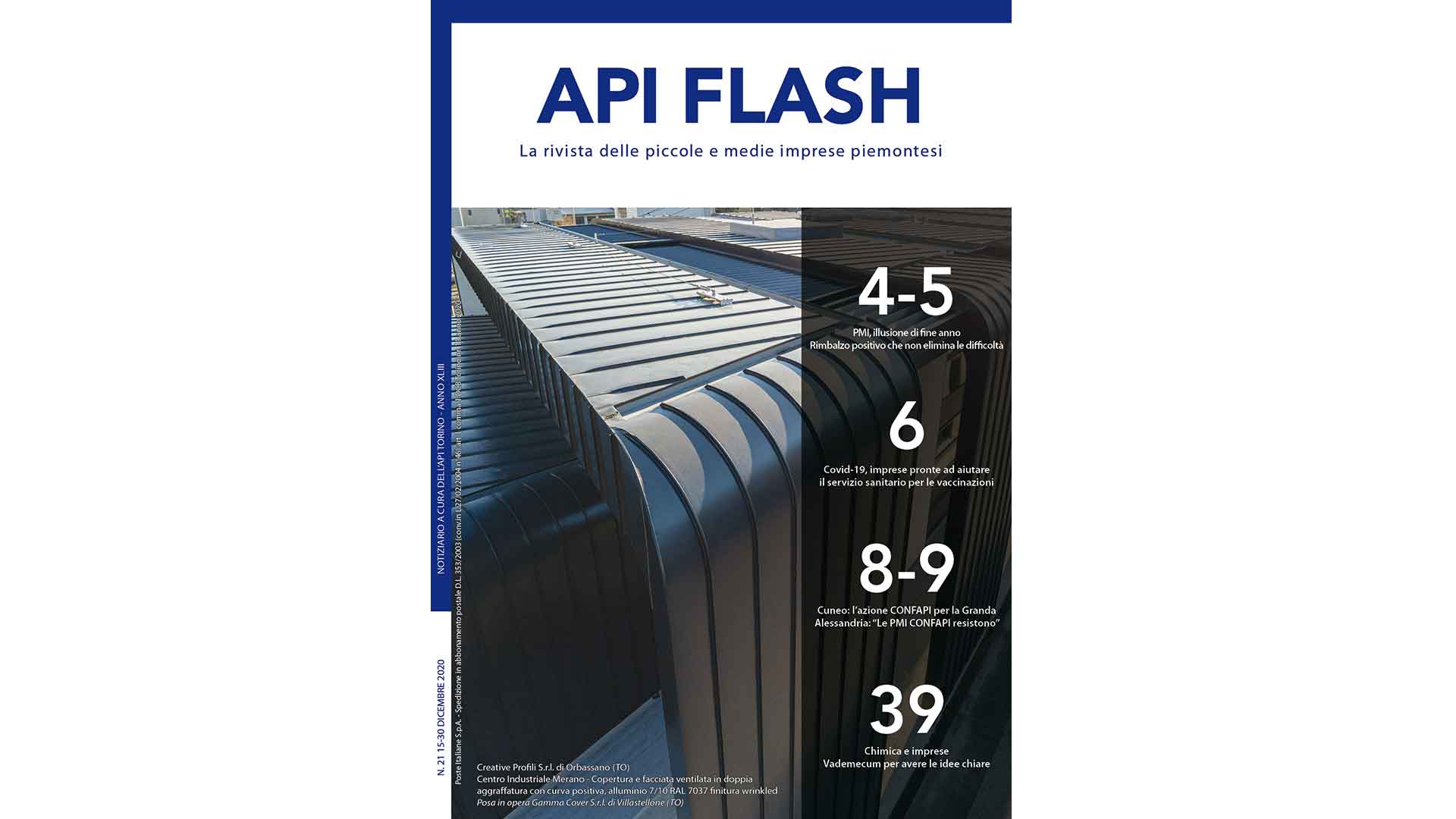 API Flash Dicembre 2020