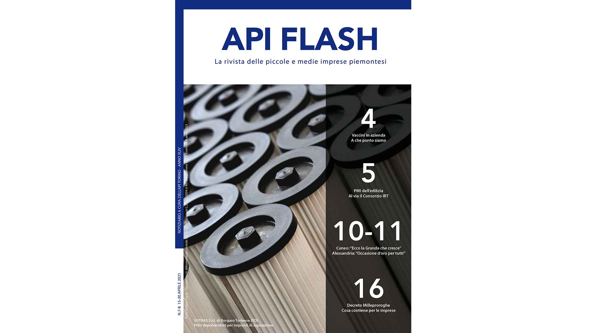 API Flash Aprile 2021