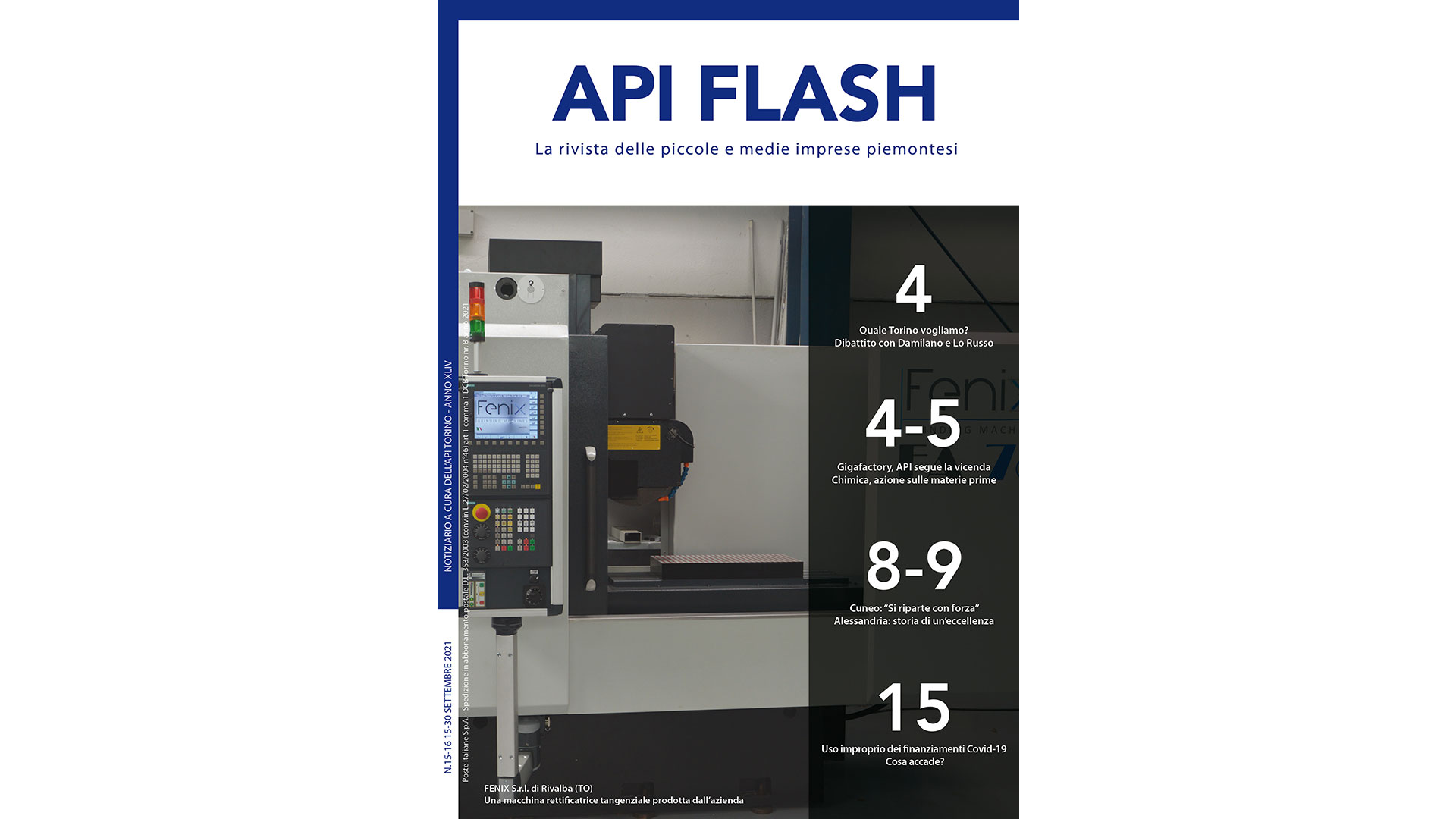API Flash Settembre 2021